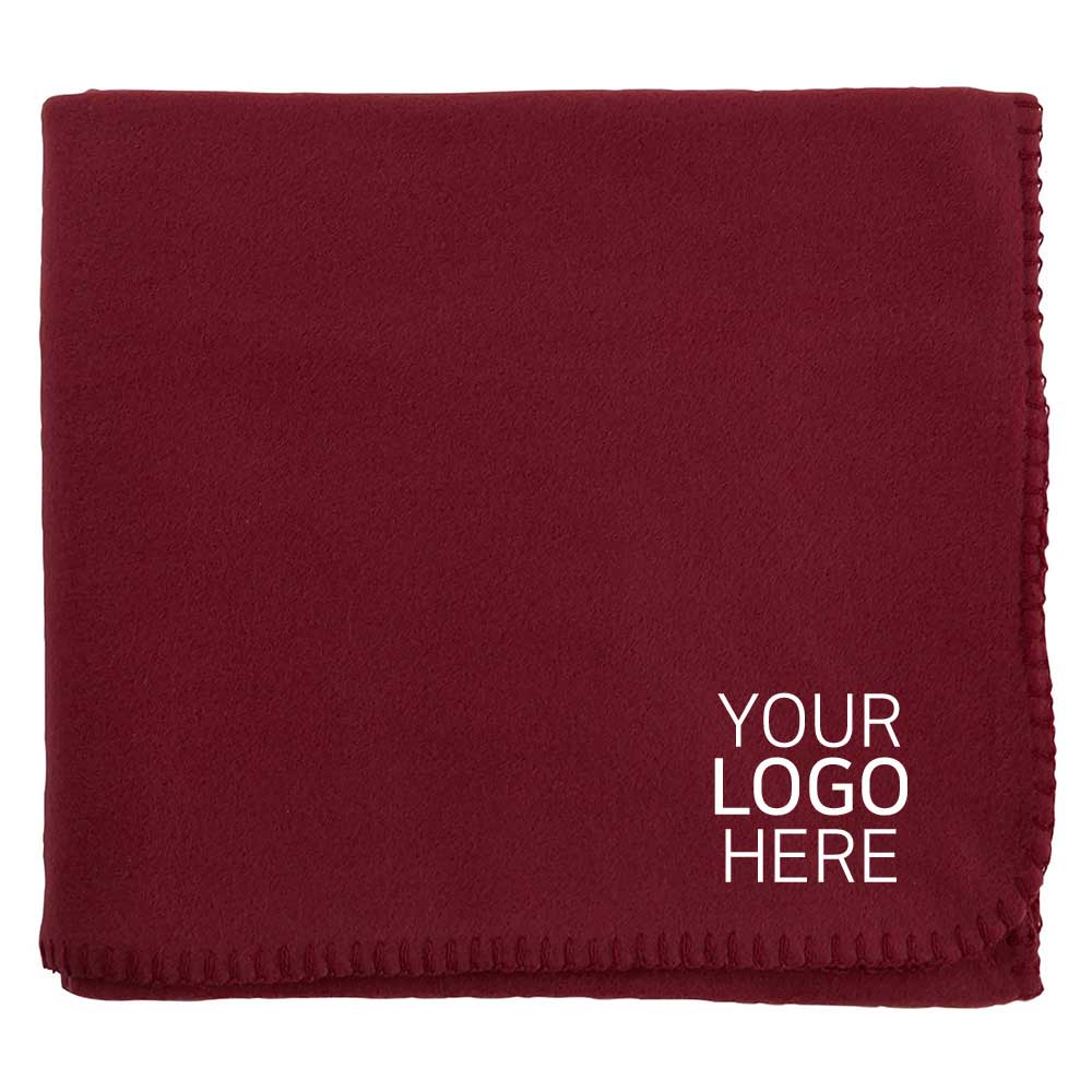CozyFleeceBlanket-Burgundy